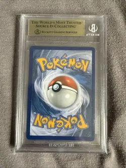 Pokemon TCG: Bulbasaur IR 133/132 - Beckett 10 - Image 2