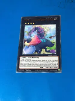 YUGIOH Rare Number 41: Bagooska The Terribly Tired Tapir MGED-EN090 1st Edition - Image 1