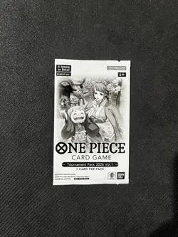 One Piece Tcg Tournament Pack 2026 Vol.1 English [SEALED] - Image 1