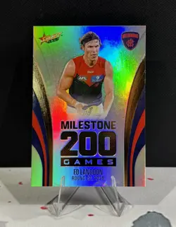 2026 Select Footy Stars Hobby Milestone Ed Langdon Melbourne Demons 26/250 - Image 1