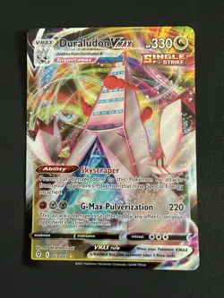 Duraludon VMAX Evolving Skies 123/203 Ultra Rare JUMBO Pokemon Card Oversized - Image 1