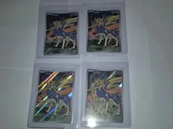 Zacian 100 Illustration Rare Phantasmal Flames Pokemon bundle maractus card NM - Image 3
