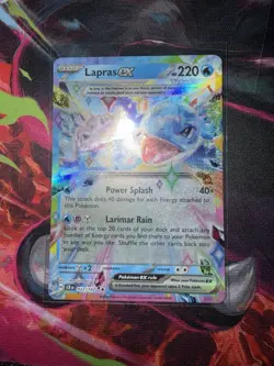Lapras EX 32/142 Stellar Crown Pokemon NM - Image 1