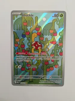 Shuckle 136/132 ME01: Mega Evolution - Pokemon Card - NM - Image 1