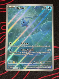 Pokemon TCG - Phione - Twilight Masquerade Illustration Rare - 175/167 NM - Image 1