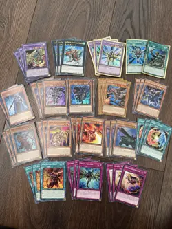 Yu-Gi-Oh Gaia the Fierce Knight Deck Bundle, Gold Rare Cards Included - Image 1