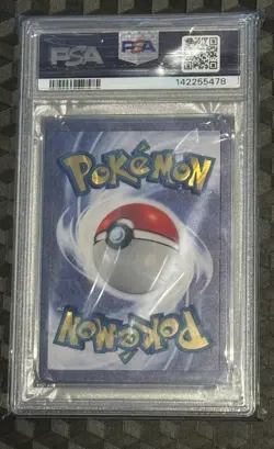 2021 POKEMON PIKACHU #58 METAL CARD CELEBRATIONS ULTRA PREMIUM COLLECTION PSA 8 - Image 2