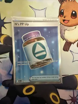 Pokemon TCG N's PP Up 262/217 Full Art Trainer Card - Ascended Heroes - NM/M - Image 1