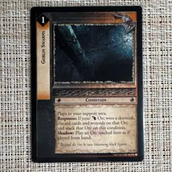 Decipher Goblin Swarms Condition The Lord of the Rings TCG Rare Card 1R183 - Image 1
