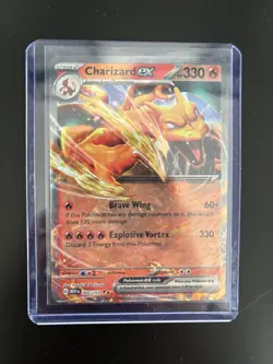 Charizard EX 161 Black Star Promo Card Mint - Image 1