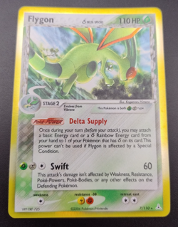 Flygon Holo 7/110 EX Holon Phantoms Pokemon Card - Image 1