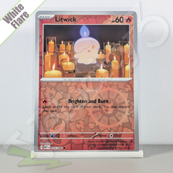 Pokemon TCG Card - Litwick 16/86 Reverse Holo | White Flare (2025) WHT - Image 1