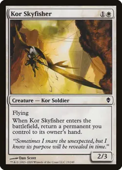 4x Kor Skyfisher - NM/LP - Zendikar Block - SPARROW MAGIC - Image 1