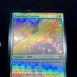 Traveling Chocobo Foil - 0210 - Final Fantasy - MTG - NM/M - Image 3