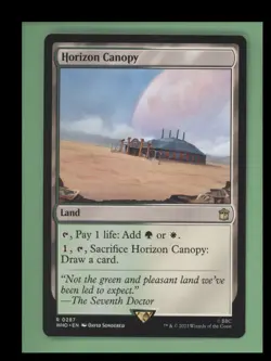 1 x Horizon Canopy - Universes Beyond: Doctor Who - NM-Mint - MTG - Image 1
