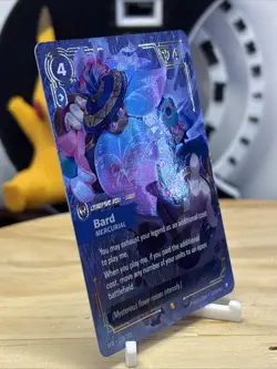 Bard - Mercurial (Overnumbered) [SFD - 228/221] - NM [Foil] TCG Riftbound - Image 3