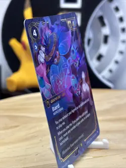 Bard - Mercurial (Overnumbered) [SFD - 228/221] - NM [Foil] TCG Riftbound - Image 4