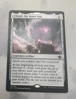 Chimil, the Inner Sun Lost Caverns Ixalan Reg. Legendary Artifact Mythic 249…NM - Image 1