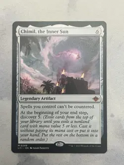 Chimil, the Inner Sun Lost Caverns Ixalan Reg. Legendary Artifact Mythic 249…NM - Image 2