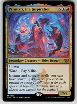 Prismari, the Inspiration Mythic Secrets of Strixhaven 212 MTG Near Mint 2026 - Image 1