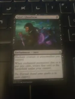 MTG - Kaya's Ghostform. War of the Spark. Common - Black Enchantment - Aura. 094 - Image 1
