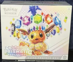 Prismatic Evolutions ETB Elite Trainer Box Pokemon TCG Sealed In Hand Fast Ship! - Image 1