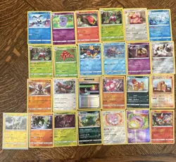 Lot Of 25 Pokemon Cards - All Holo Rares and Reverse Holos FREE WOTC CARD! - Image 1