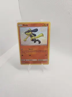 Pokemon TCG Riolu SV21/SV94 Hidden Fates Shiny Vault Holo Rare NM Condition - Image 1