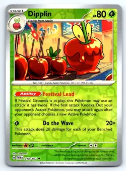 Dipplin Twilight Masquerade TWM UNCOMMON REVERSE HOLO 018/018 Saboteri NM - Image 1