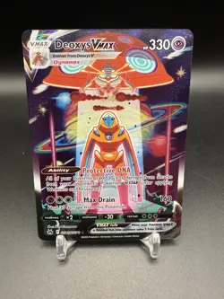 Deoxys VMAX GG45/GG70 Crown Zenith Holo Pokemon Card Pokemon NM - Image 1