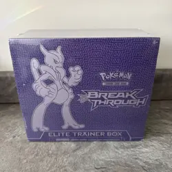 Pokemon XY Breakthrough Elite Trainer Box Sealed ETB with case - Image 1