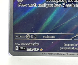 Pokemon TCG Cleffa Illustration Rare Holo 202/197 SV03: Obsidian Flames 2023 - Image 4