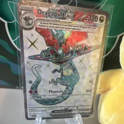 The Pokemon Company Dragapult ex 200/167 Twilight Masquerade Ultra Rare Holo EX… - Image 1