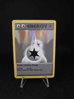 1999 Pokemon Shadowless 1st Edition Double Colorless Energy #96 - Image 1