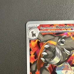 Team Rocket's Houndoom IR Pokemon SV10: Destined Rivals 191/182 NM - Image 3