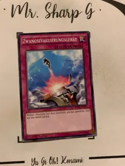 ZWANGSEVAKUIERUNGSGERAT - 1. AUFLAGE SDHS-DE039 DEUTSCH Yu-Gi-Oh! CARD COMMON - Image 3