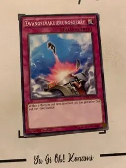 ZWANGSEVAKUIERUNGSGERAT - 1. AUFLAGE SDHS-DE039 DEUTSCH Yu-Gi-Oh! CARD COMMON - Image 5