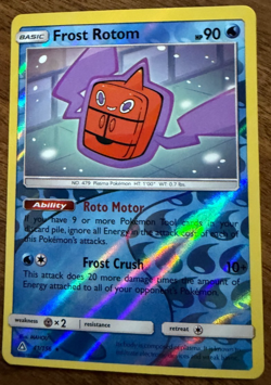 Frost Rotom 41/156 Holo Rare - Sun & Moon Ultra Prism - Pokemon TCG NM/LP - Image 1