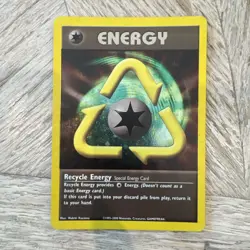 Swirl 🍥 Pokemon 2000 Promo Holo Recycle Energy Wizards of the Coast - Image 1