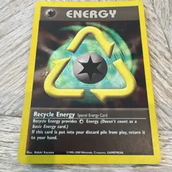 Swirl 🍥 Pokemon 2000 Promo Holo Recycle Energy Wizards of the Coast - Image 2