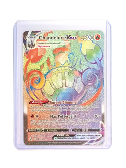 Chandelure VMAX 265/264 Secret Rare Rainbow Fusion Strike POKEMON TCG ENGLISH - Image 3
