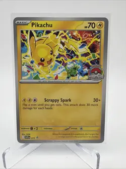 Pokemon TCG - Scarlet and Violet World Championship 2025 Promo - #225 - PIKACHU - Image 1