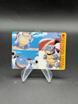 Blastoise Variant Holo Pokemon Vintage Pocket Monsters Vending Prism Sticker 23 - Image 2