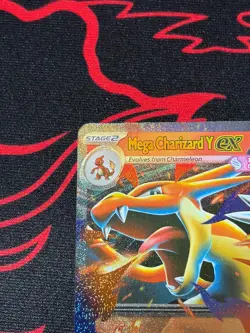 Mega Charizard Y ex 030 Black Star Promo Mega Evolution Pokemon TCG NM Mint - Image 3