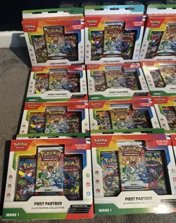 16X Pokemon TCG: First Partner Illustration Collection Series 1 - Image 2