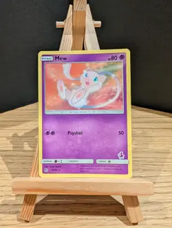 Mew 32/68 Hidden Fates Regular Rare Stamped Mewtwo Battle Academy Pokemon TCG - Image 1
