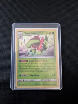 Pokemon TCG Meganium Lost Thunder 8/214 Holo Holo Rare - Image 3