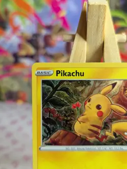 Pokemon TCG - Pikachu Holiday Promo SWSH153 Holo - NM - Image 2