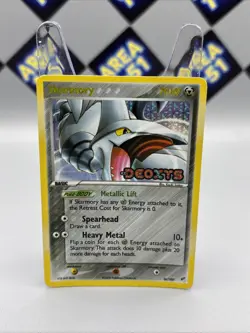 Pokemon Skarmory 26/107 EX Deoxys Stamped Holo Nm - Image 1