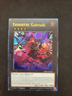 Exosister Karmael BPRO-EN044 Ultra Rare 1st Edition NM Yugioh - Image 1